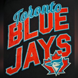 Toronto Blue Jays T-shirt Men's XL Peace Collective Baseball MLB Logo Crewneck